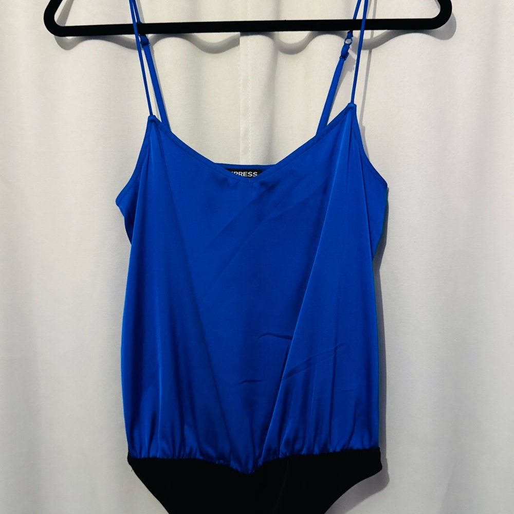 Express Royal Blue Bodysuit